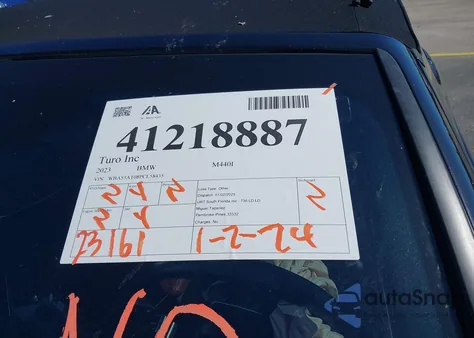 2023 BMW M440I из США, поврежденный, VIN WBA53AT08PCL58435